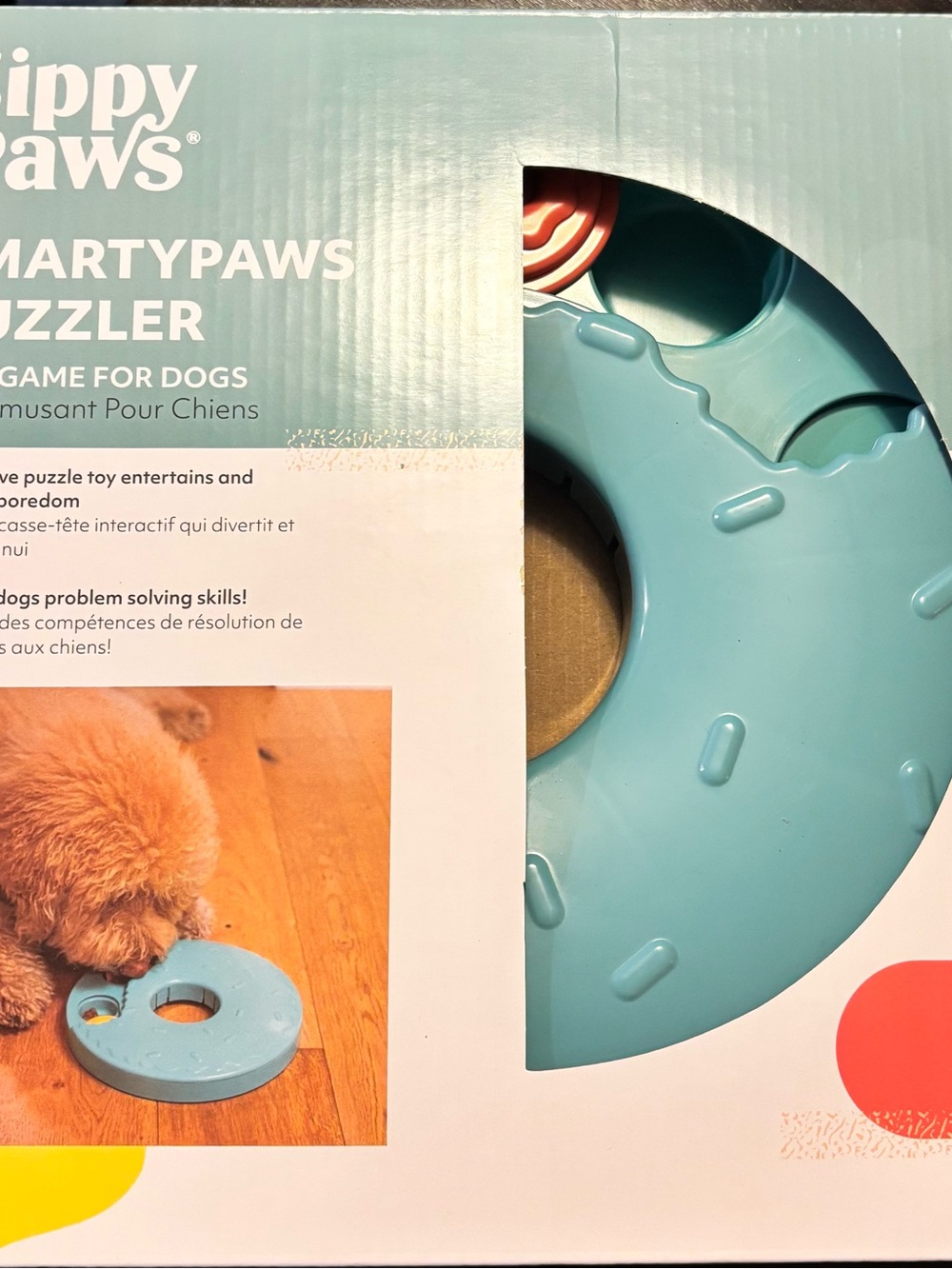ZippyPaws Smartypaws donut Puzzle Toy